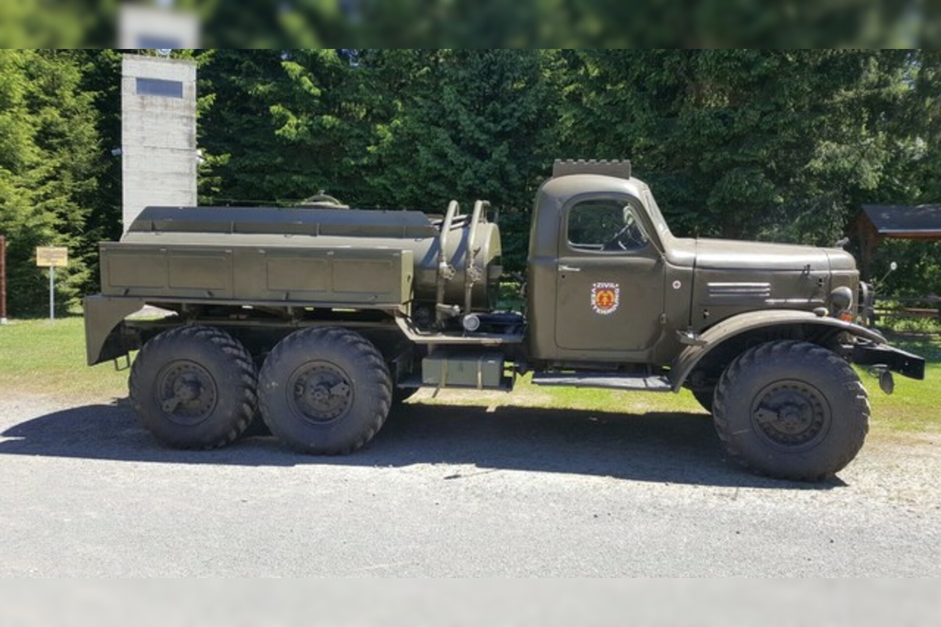 "3-Länder-Tour" Mitfahren im ZIL-157