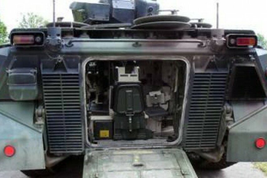 Mitfahren im Schützenpanzer Marder