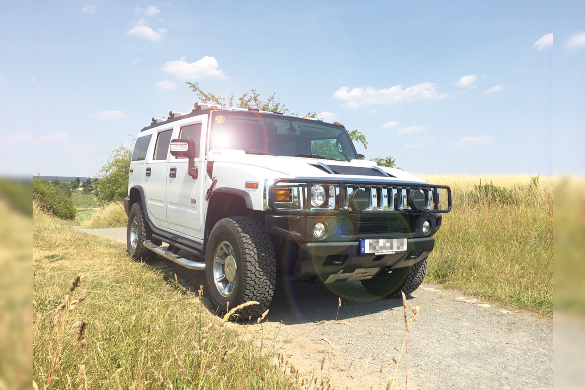 Hummer H2 fahren