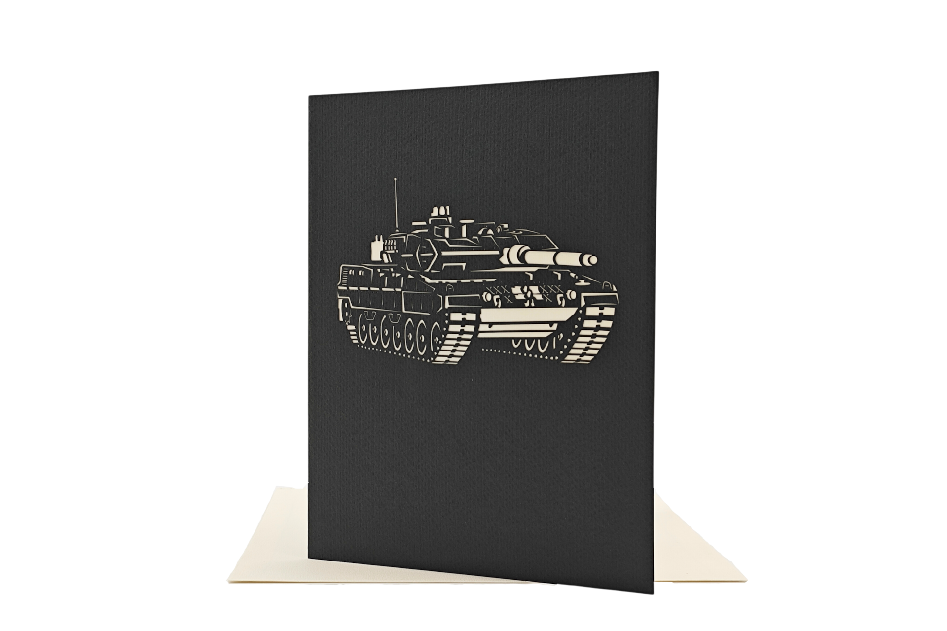 3D Geschenkkarte Panzer