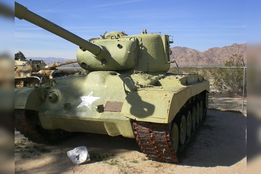 Panzer selber fahren Kampfpanzer M48