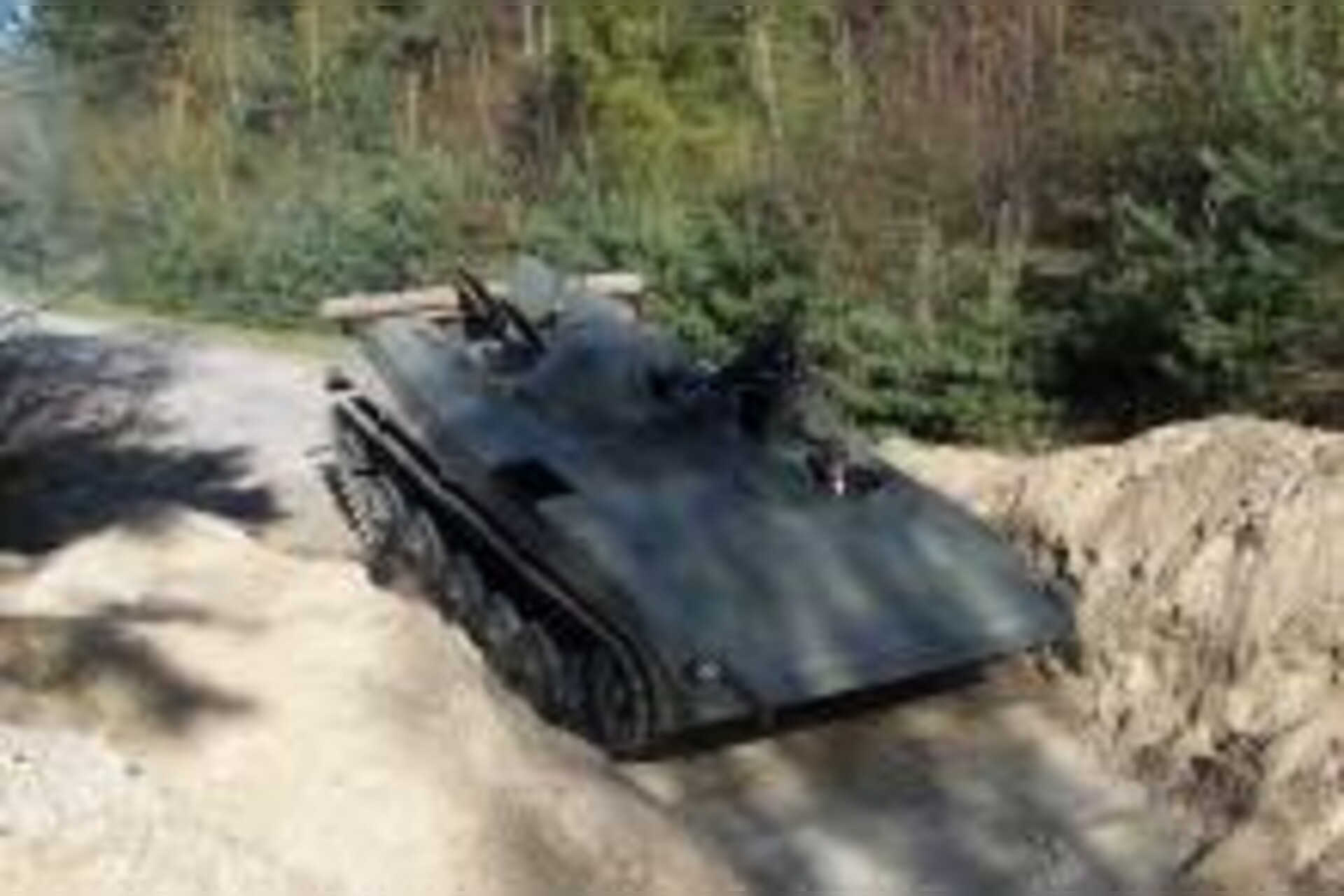 Panzer selber fahren Schützenpanzer BMP: 1 Runde