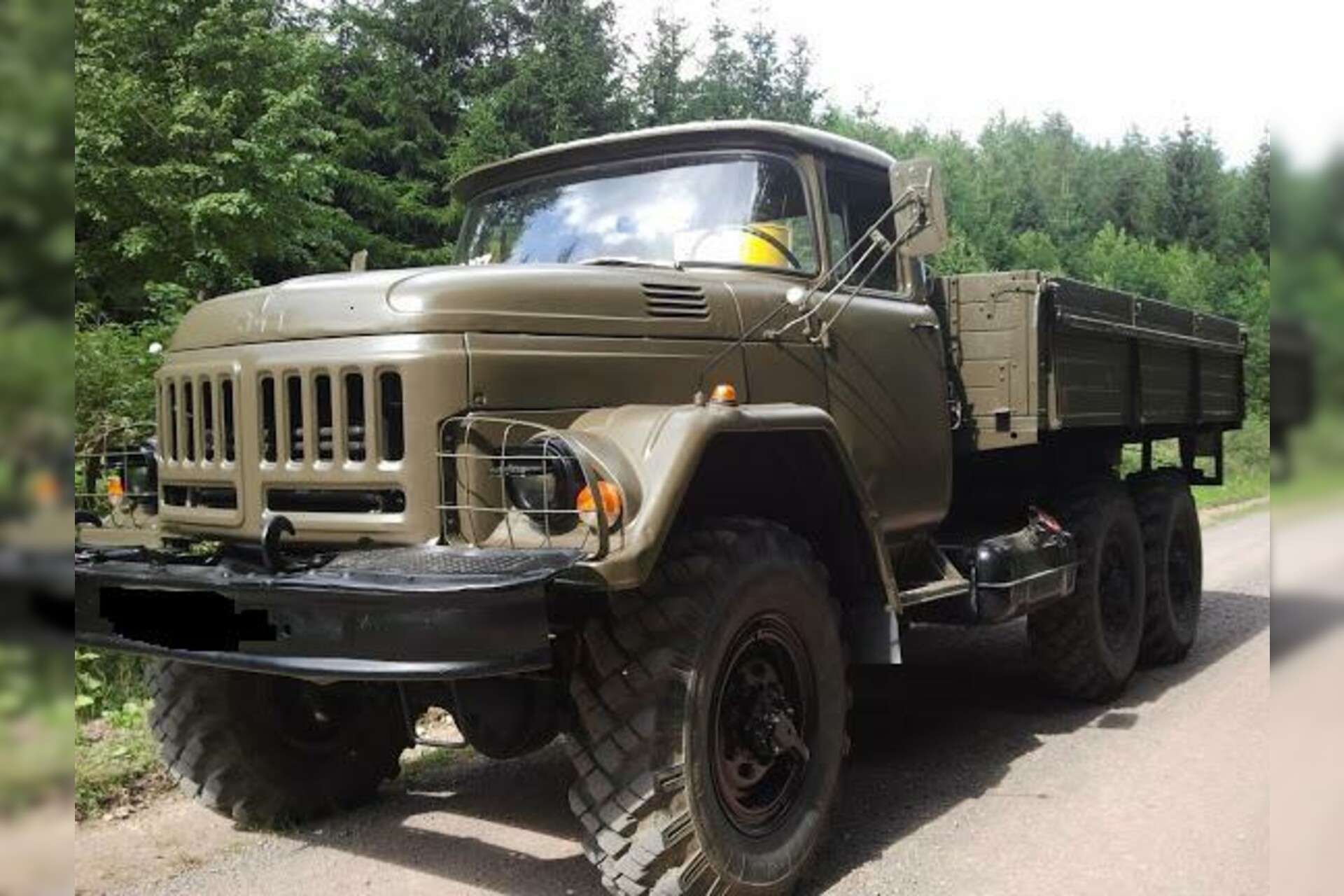 LKW (Militärtruck ZIL) selber Offroad fahren