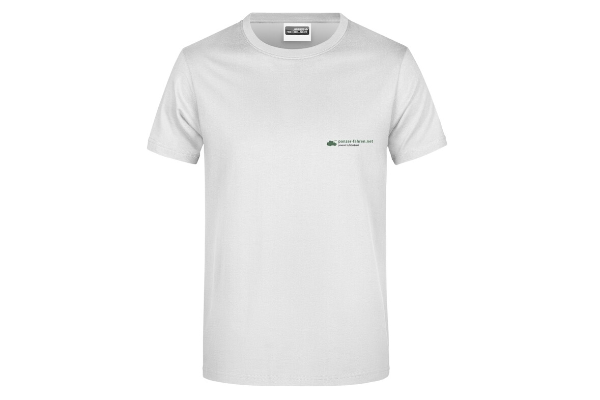 T-Shirt "Vorwärts immer - Rückwärts nimmer!" für Herren hinten