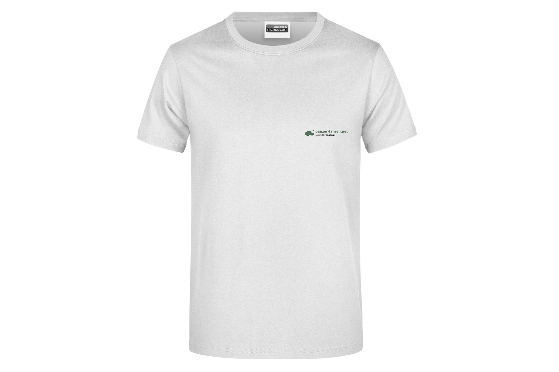 T-Shirt "Vorwärts immer - Rückwärts nimmer!" für Herren hinten