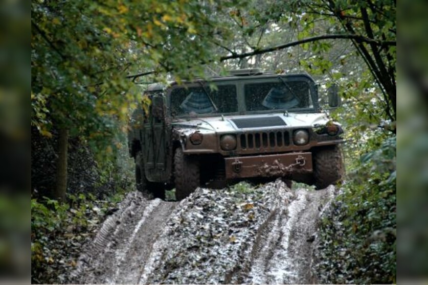 Hummer H1 Offroad fahren