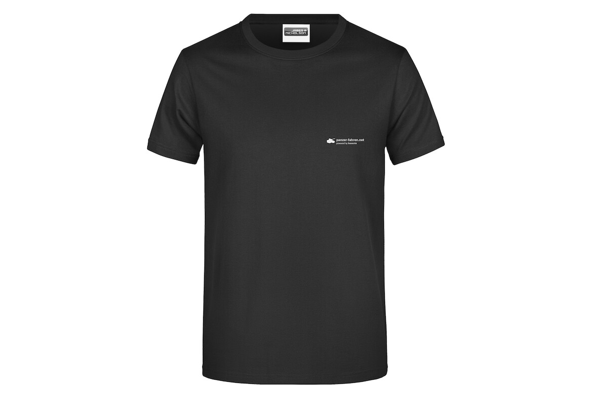T-Shirt "Vorwärts immer - Rückwärts nimmer!" für Herren hinten