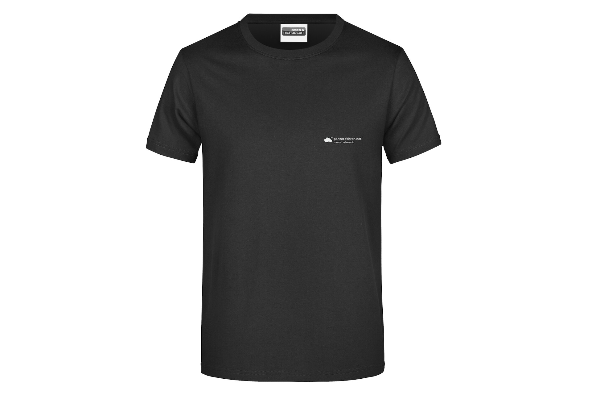 T-Shirt "Vorwärts immer - Rückwärts nimmer!" für Herren hinten