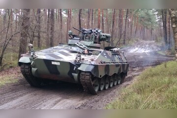 Mitfahren im Schützenpanzer Marder