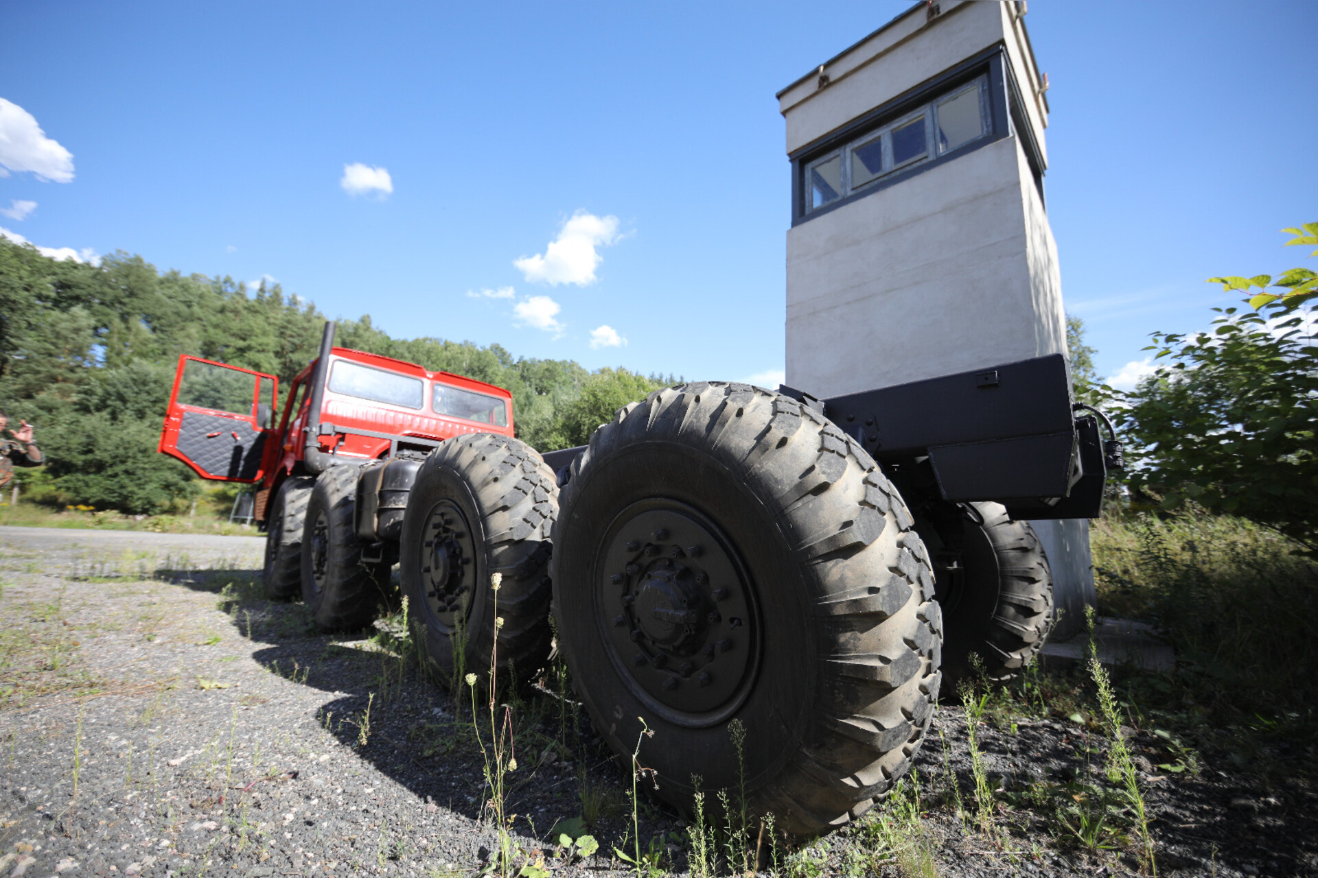 Mitfahren im LKW | Militär-Truck Tatra 813