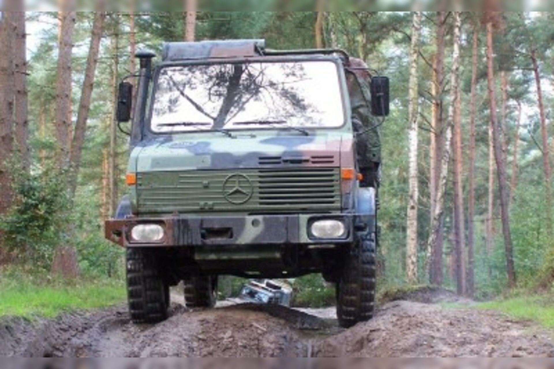 Unimog Offroad fahren