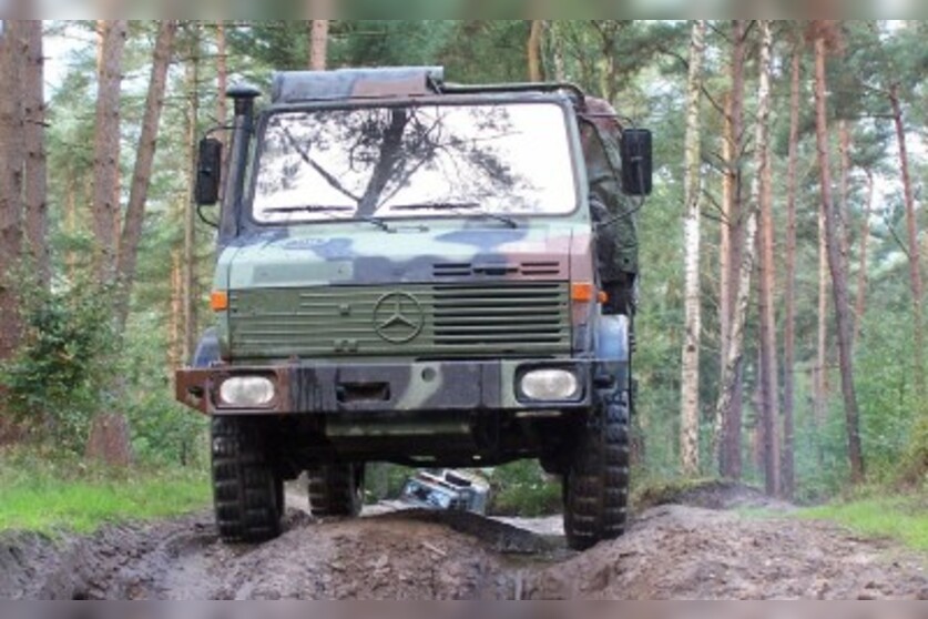 Unimog Offroad fahren