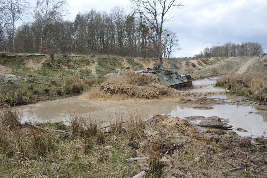 Panzer fahren Leopard 1