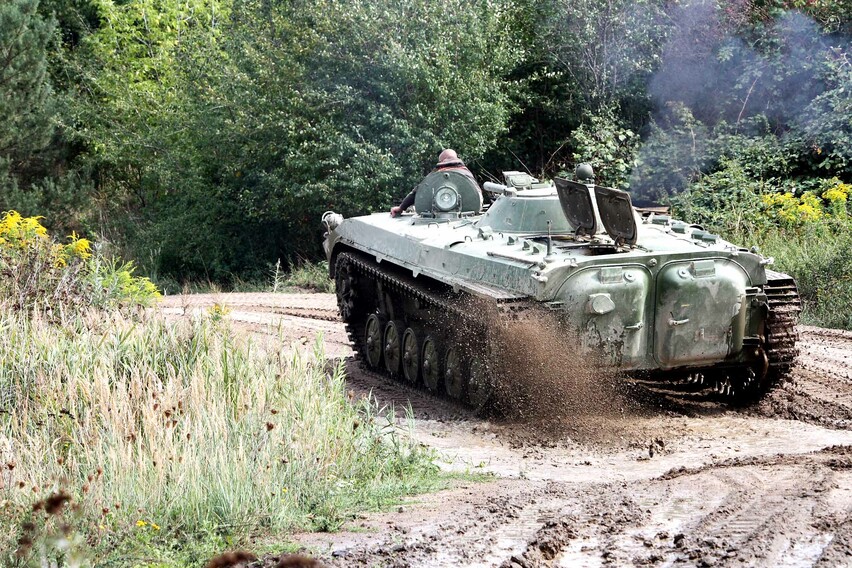 Panzer fahren BMP: Partnergutschein
