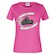 T-Shirt "Vorwärts immer - Rückwärts nimmer!" für Damen vorn