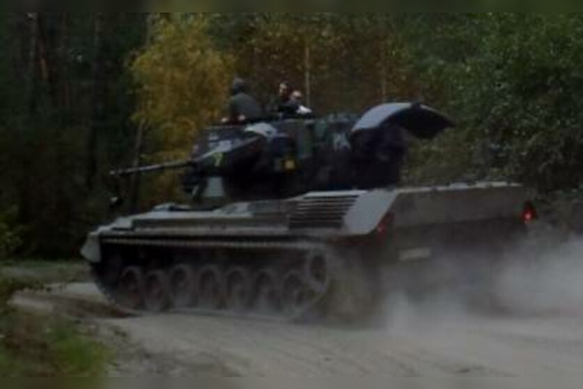 Panzer fahren Flakpanzer Gepard inkl. Car-Crashing
