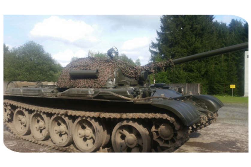 Mitfahren im schweren Panzer