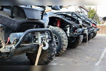 Quad fahren: Wintertour