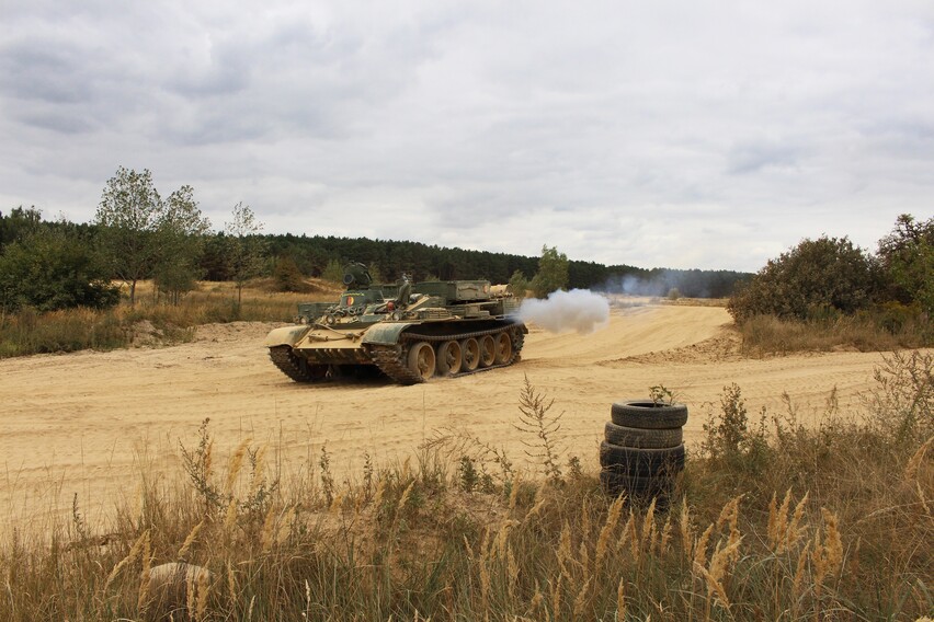 Panzer fahren Bergepanzer T-55