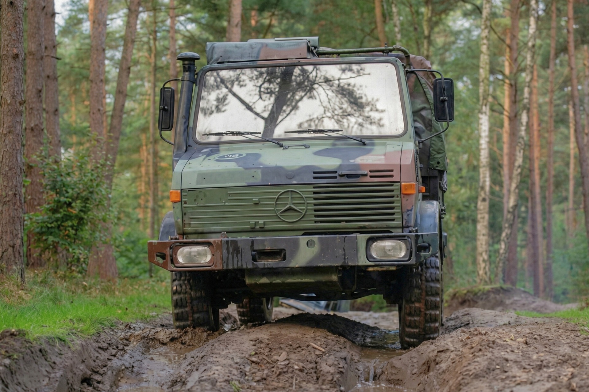 Unimog Offroad fahren