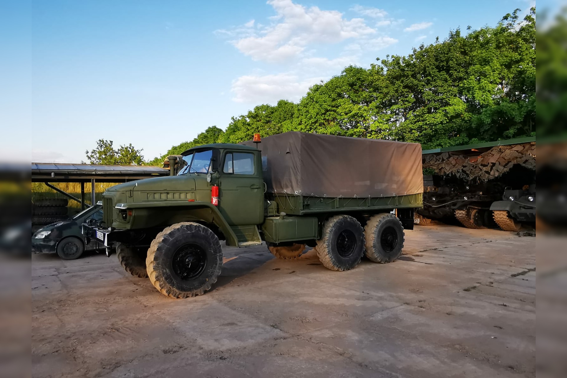 LKW | Militär-Truck fahren URAL-375