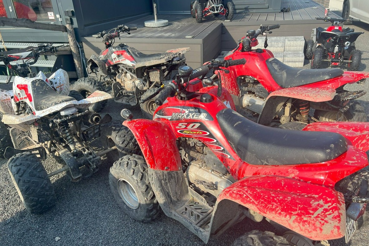 Quad fahren für Kinder am Hainer See