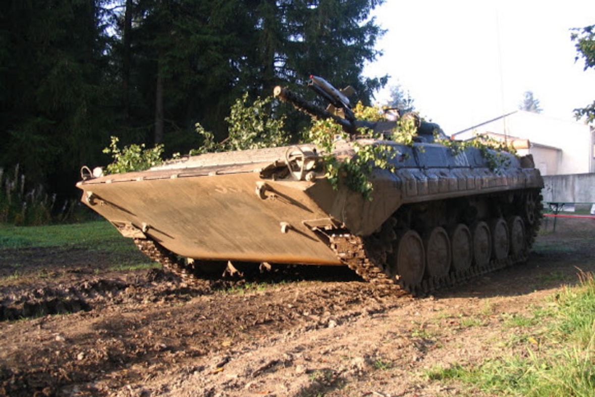 Mitfahren im Panzer