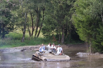 Mitfahren im Panzer