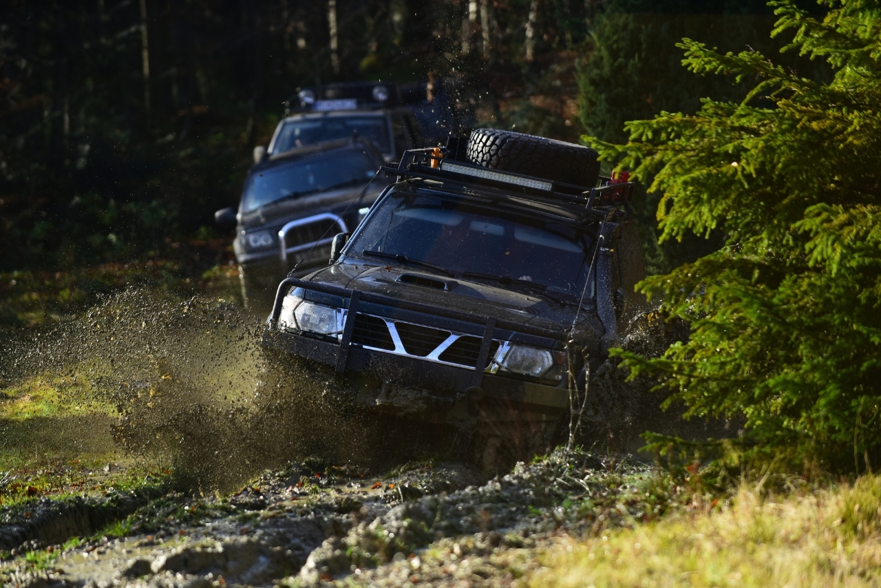 Geländewagen fahren, Geländewagen mitfahren