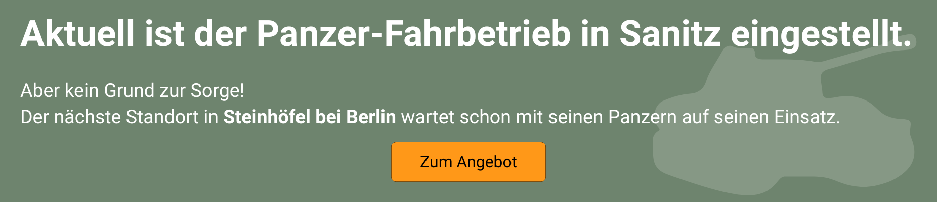 Panzer fahren in Steinhöfel | panzer-fahren.net