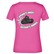 T-Shirt "Vorwärts immer - Rückwärts nimmer!" für Damen hinten