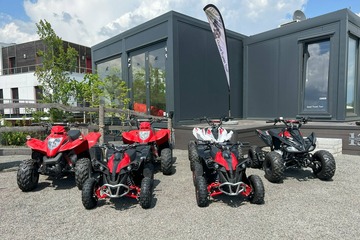 Quad fahren: Parcour für Kinder am Hainer See