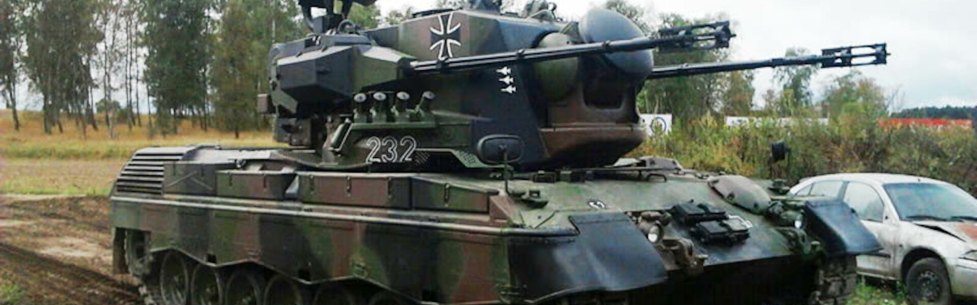 Bundeswehrpanzer Gepard Banner