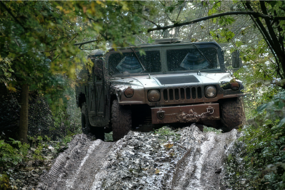 Hummer H1 Offroad fahren