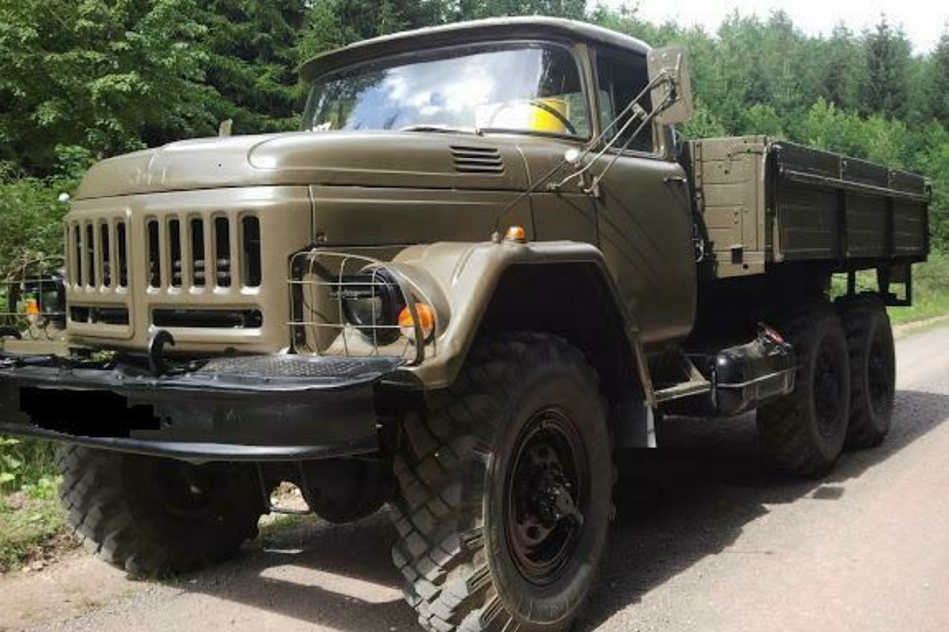 LKW (Militärtruck ZIL 131) selber Offroad fahren