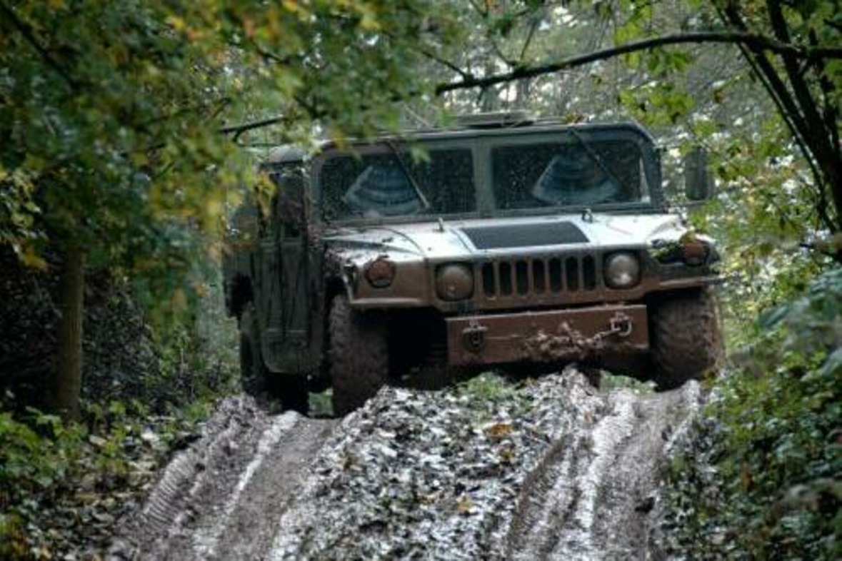 Hummer H1 Offroad fahren