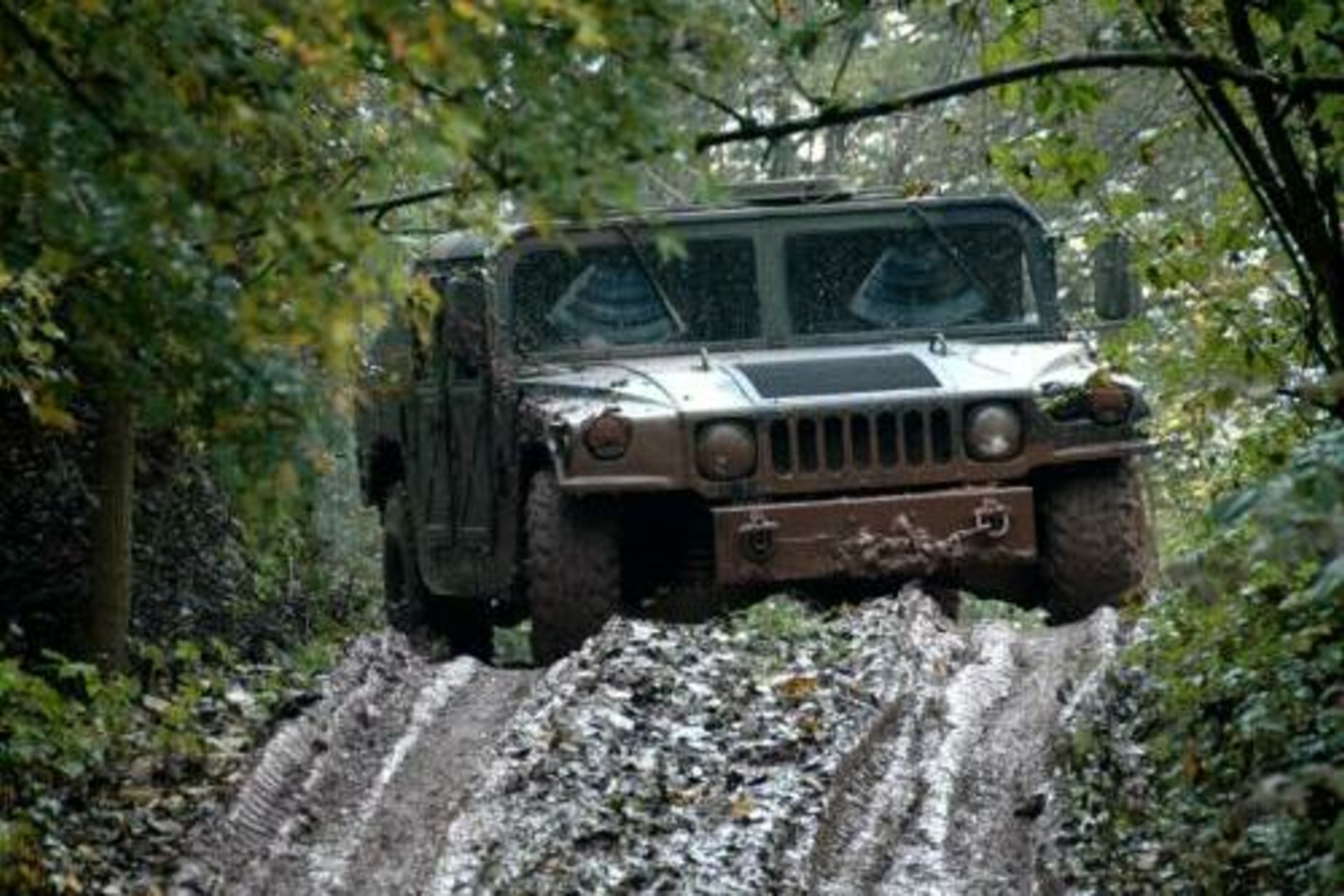 Hummer H1 Offroad fahren