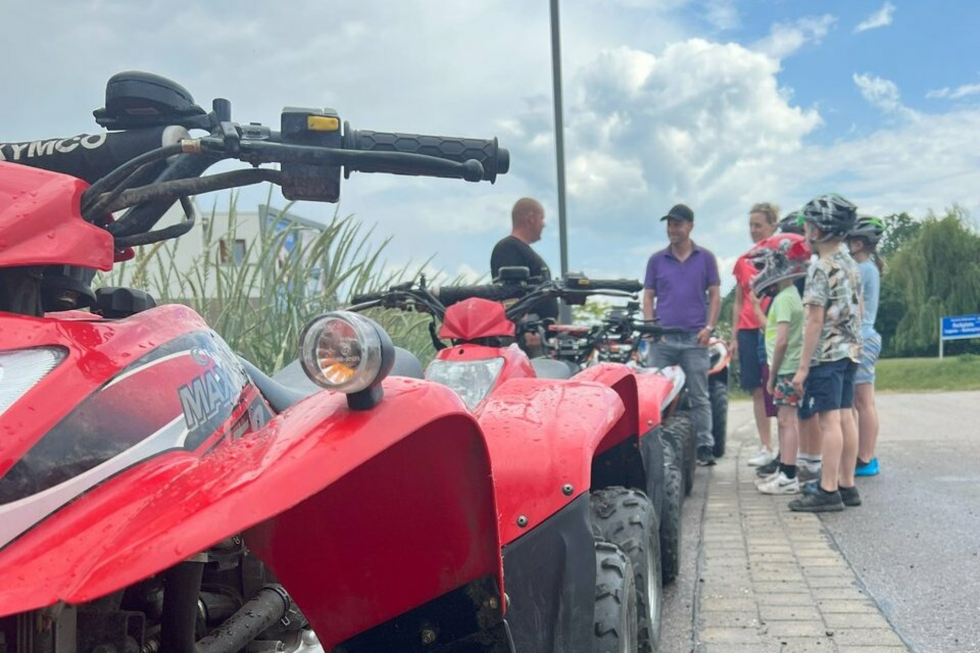 Quad fahren für Kinder am Hainer See