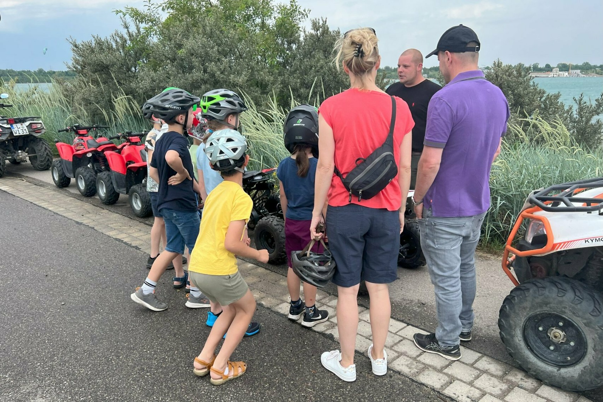 Quad fahren für Kinder am Hainer See